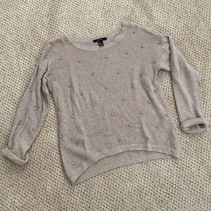 Embellished Sweater, Size S